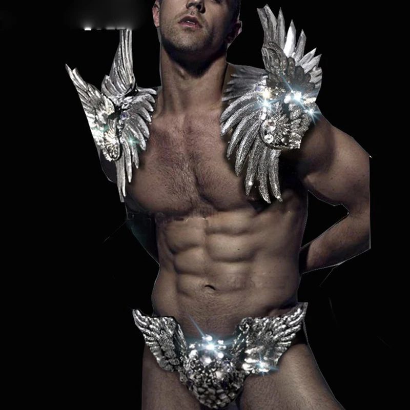 Drag Queen Costumes Sequin Angel Shoulder Piece Dancer Stage Show Celebrity Runway Burning Man Outfit Birthday Party Wear
Drag Queen Costumes Sequin Angel Shoulder Piece Dancer Stage Show Celebrity Runway Burning Man Outfit Birthday Party Wear