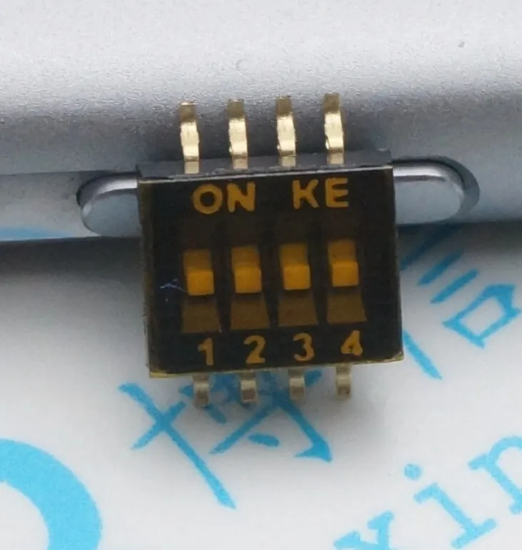 10pcs/lot 1.27 patch 4 bit original imported DSHP04TSGER 1.27mm 4 road dial code switch
10pcs/lot 1.27 patch 4 bit original imported DSHP04TSGER 1.27mm 4 road dial code switch