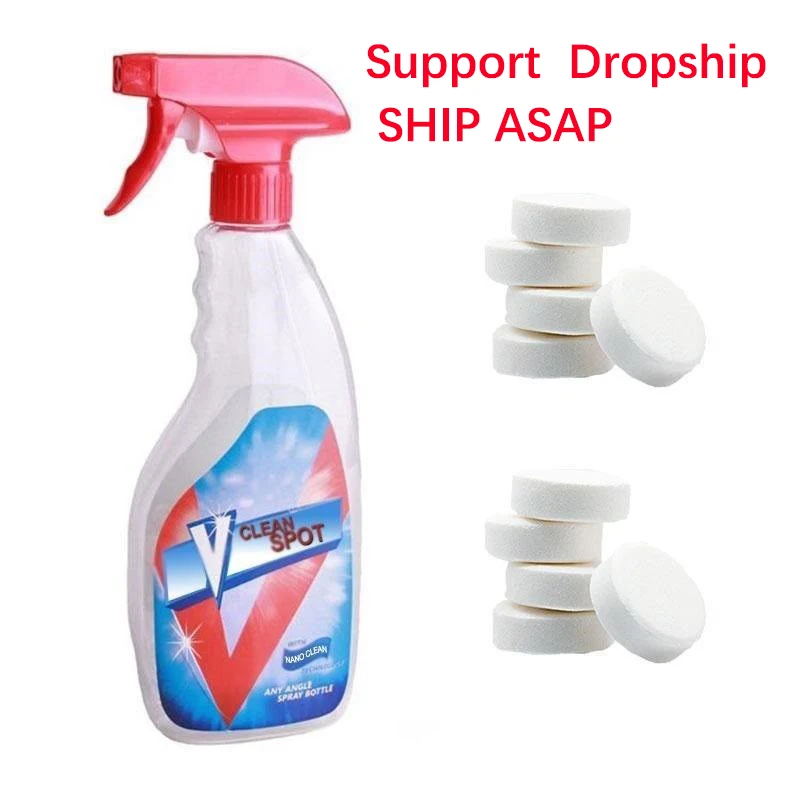 Dropshipping Multifunctional Effervescent Spray Cleaner Set V Clean Spot Home Cleaning Concentrate Effervescent Spray Cleaner
Dropshipping Multifunctional Effervescent Spray Cleaner Set V Clean Spot Home Cleaning Concentrate Effervescent Spray Cleaner