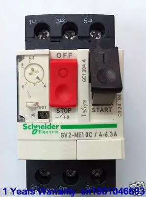 DHL/EUB 5pcs NEW Original for Schneider GV2-ME10C GV2ME10C 4-6.3A Breaker 15-18
DHL/EUB 5pcs NEW Original for Schneider GV2-ME10C GV2ME10C 4-6.3A Breaker 15-18