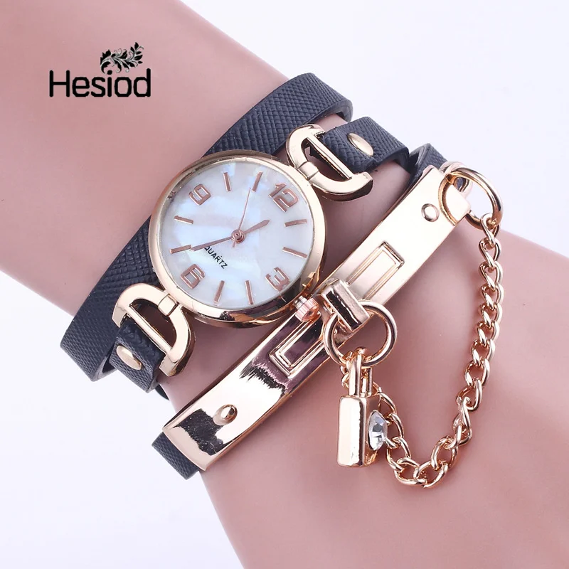 Hesiod Fashion Top Brand Luxury Quartz Wrist Watch Bracelet Women Watches Ladies Female Clock Lock Crystal Pendant Watch
Hesiod Fashion Top Brand Luxury Quartz Wrist Watch Bracelet Women Watches Ladies Female Clock Lock Crystal Pendant Watch