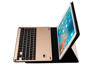 Aluminum Alloy Metal Removable Wireless Bluetooth 3.0 Keyboard Stand Leather Case Cover For Apple iPad Air iPad 5 9.7inch Tablet
Aluminum Alloy Metal Removable Wireless Bluetooth 3.0 Keyboard Stand Leather Case Cover For Apple iPad Air iPad 5 9.7inch Tablet