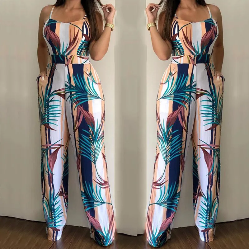 Women Streetwear Fashion Jumpsuit Casual Femme Rompers Camis High Waist Playsuit Wide Loose Leg Long Pants Women Summer Jumpsuit
Women Streetwear Fashion Jumpsuit Casual Femme Rompers Camis High Waist Playsuit Wide Loose Leg Long Pants Women Summer Jumpsuit
