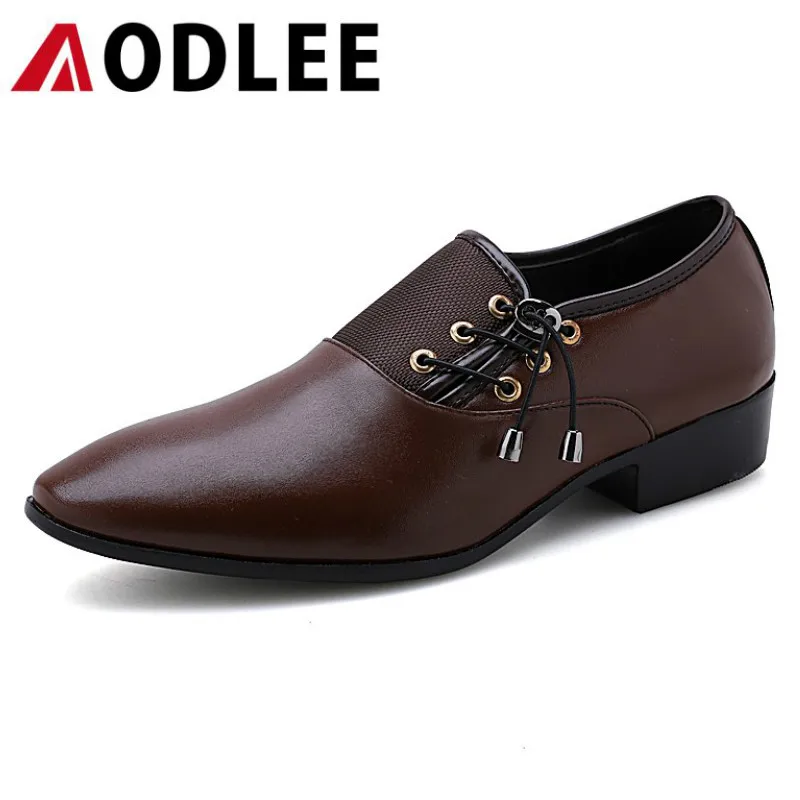 AODLEE Plus Size 38-48 Men Dress Wedding Shoes Fashion Men Casual Shoes Leather Business Oxford Shoes for Men zapatos de hombre
AODLEE Plus Size 38-48 Men Dress Wedding Shoes Fashion Men Casual Shoes Leather Business Oxford Shoes for Men zapatos de hombre