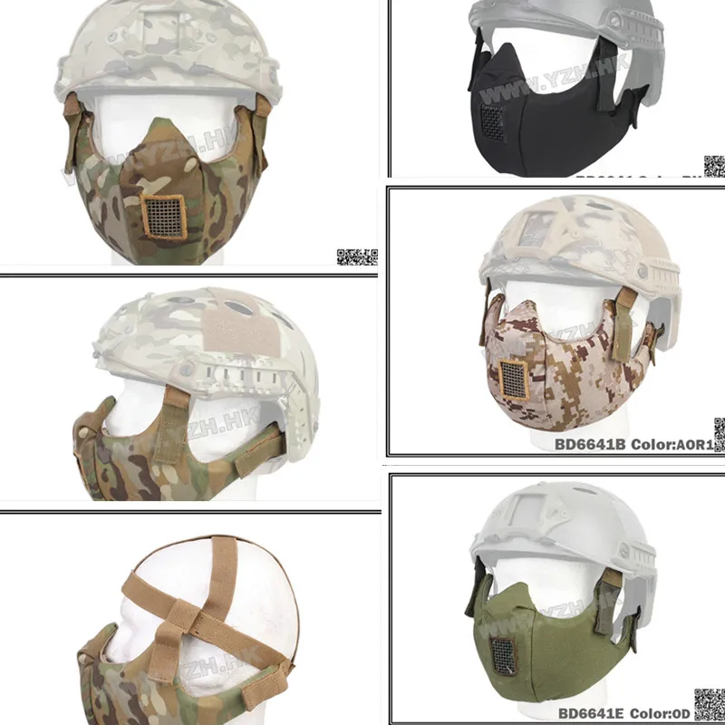Hunting Tactical Protective Airsoft Mask Whale Hot helmet reingistic tactical protection | Спорт и развлечения