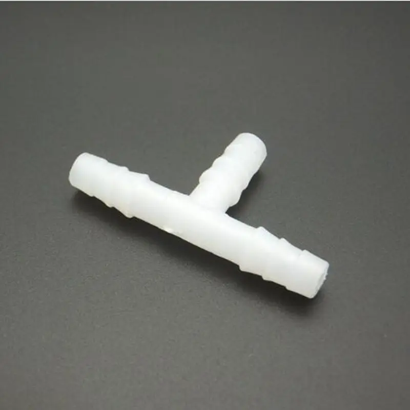 6mm x 10mm x 6mm Plastic Pagoda Barbed Equal 3 Way Tee Type Hose Connector Pipe Fitting Tube Joint for Garden
6mm x 10mm x 6mm Plastic Pagoda Barbed Equal 3 Way Tee Type Hose Connector Pipe Fitting Tube Joint for Garden