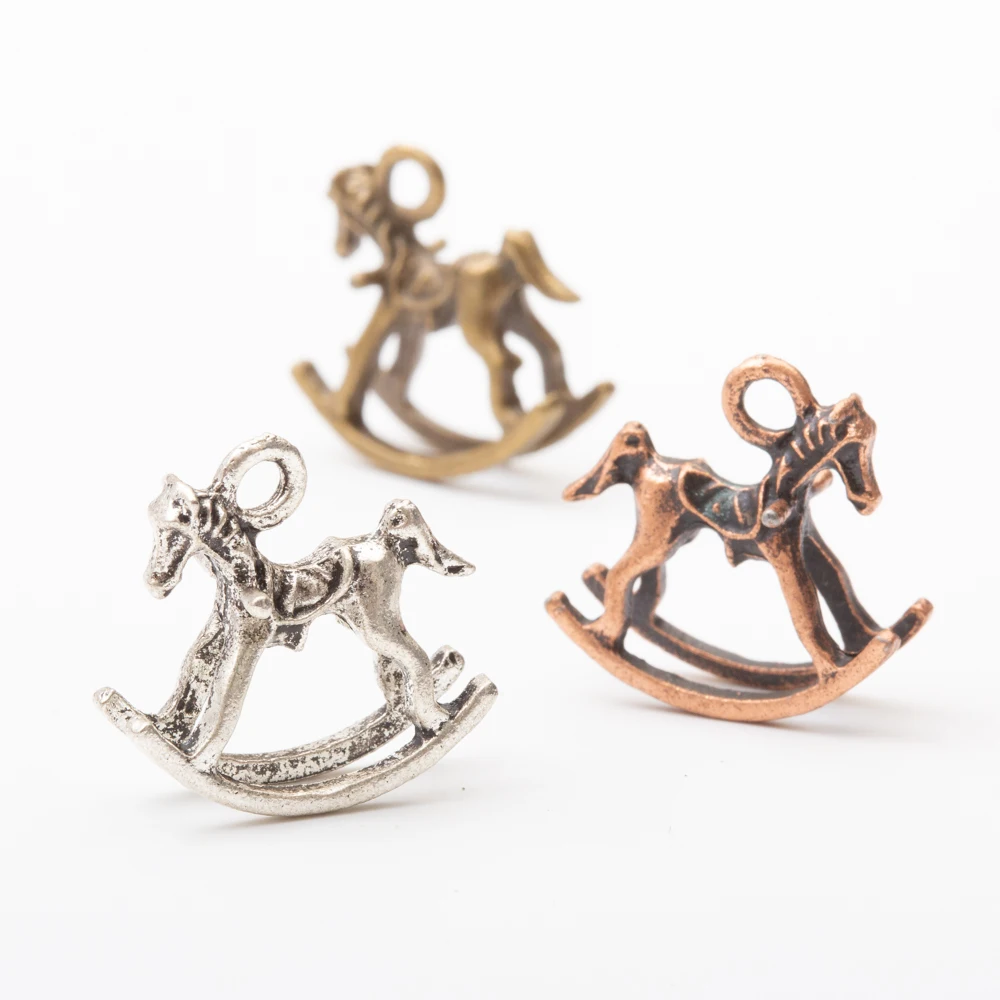 7pcs Vintage Animal Horse Rocking horse Pendant Charm for Jewelry Making DIY Handmade Horse Pendant 5767
7pcs Vintage Animal Horse Rocking horse Pendant Charm for Jewelry Making DIY Handmade Horse Pendant 5767