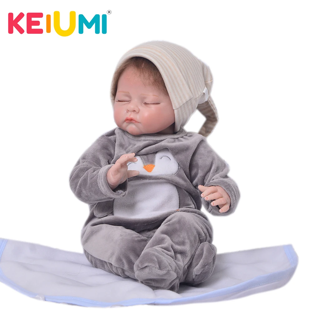 Collectible Realistic 22 Inch Sleeping Reborn Baby Dolls Soft Silicone Newborn Babies Boy Toy For Children Birthday Xmas Gifts
Collectible Realistic 22 Inch Sleeping Reborn Baby Dolls Soft Silicone Newborn Babies Boy Toy For Children Birthday Xmas Gifts