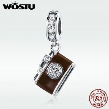 WOSTU New Fashion 100% 925 Sterling Silver Picture Camera Beads Charm Fit Bangle & Necklace Unique Jewelry Classic Gift DXC953 
WOSTU New Fashion 100% 925 Sterling Silver Picture Camera Beads Charm Fit Bangle & Necklace Unique Jewelry Classic Gift DXC953