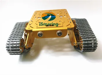 Original iSmaring T300 -MT, All Metal Tank, Metal Tracks, Aluminum alloy smart tank chassis with robot arm interface, for DI
Original iSmaring T300 -MT, All Metal Tank, Metal Tracks, Aluminum alloy smart tank chassis with robot arm interface, for DI