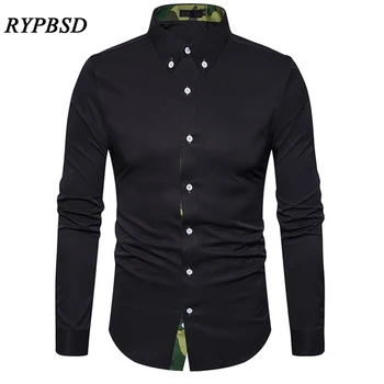 Camouflage Mens Shirt 2018 New Solid Spring Casual Slim Fit Men's Dress Shirt Masculina Camisa Men's Shirts Blouse 4 Colors
Camouflage Mens Shirt 2018 New Solid Spring Casual Slim Fit Men's Dress Shirt Masculina Camisa Men's Shirts Blouse 4 Colors