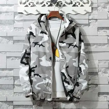 Camouflage Mens Jacket Autumn Winter Military Hoodies Cotton Hip Hop Coat Men Long Sleeve Outwear Baseball Bomber Jeans Cardigan
Camouflage Mens Jacket Autumn Winter Military Hoodies Cotton Hip Hop Coat Men Long Sleeve Outwear Baseball Bomber Jeans Cardigan