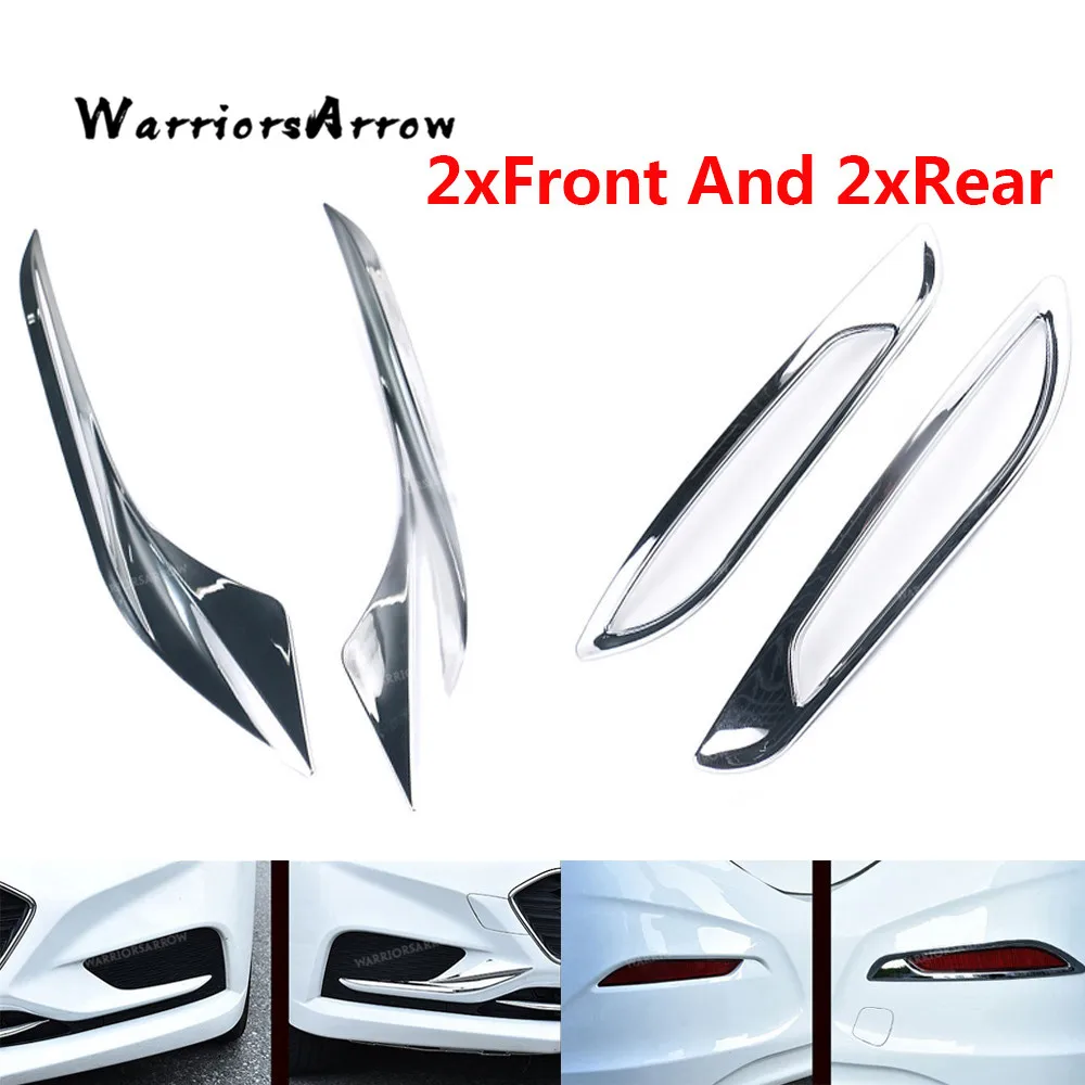 Front Rear Fog Light Lamp Cover Trim Car Styling Auto Accessories Chrome ABS For Chevrolet Cruze 2017 2018
Front Rear Fog Light Lamp Cover Trim Car Styling Auto Accessories Chrome ABS For Chevrolet Cruze 2017 2018