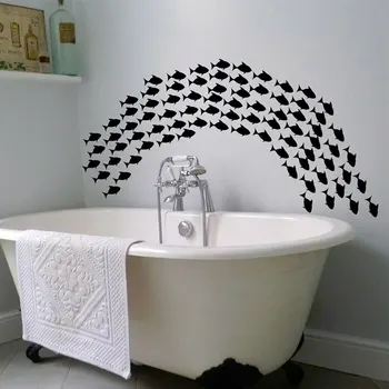70 Pcs/set The Flock Of Fish Sea Bath Wall Fishes Bath Decals Interior Home Decor Wall Stickers Waterproof Mural Art A192
70 Pcs/set The Flock Of Fish Sea Bath Wall Fishes Bath Decals Interior Home Decor Wall Stickers Waterproof Mural Art A192