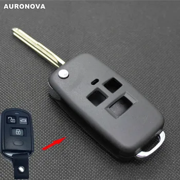 AURONOVA New Upgrade Folding Key Shell for Hyundai Sonata 3 Buttons Remote Car Key Case
AURONOVA New Upgrade Folding Key Shell for Hyundai Sonata 3 Buttons Remote Car Key Case
