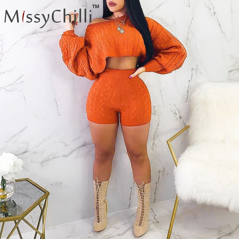 MissyChilli Sexy knitted two-piece set jumpsuits rompers Women black summer party playsuit Female casual short romper overalls
MissyChilli Sexy knitted two-piece set jumpsuits rompers Women black summer party playsuit Female casual short romper overalls