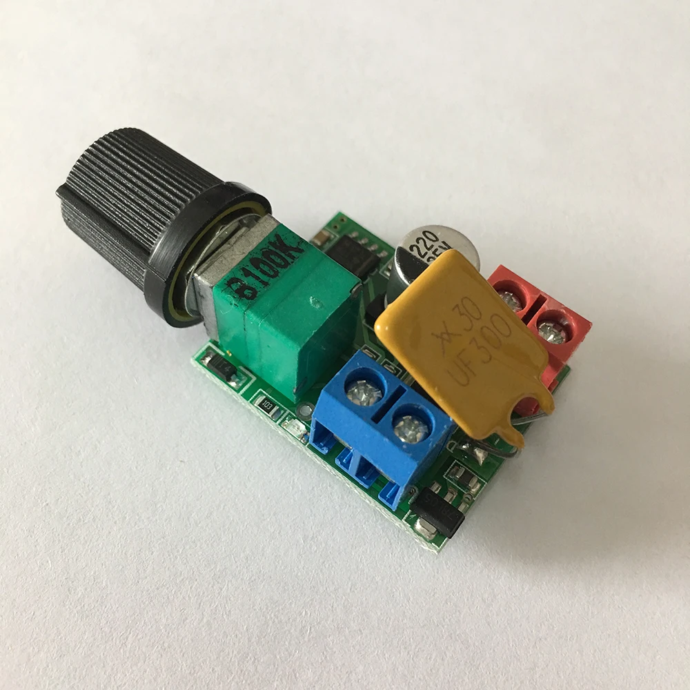 LED Dimmer DC Motor PWM Speed Controller 3V 6V 12V 24V 35V Speed Control Switch Super Small 5A 90W
LED Dimmer DC Motor PWM Speed Controller 3V 6V 12V 24V 35V Speed Control Switch Super Small 5A 90W