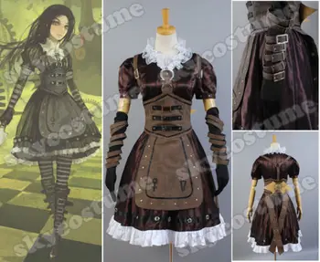 Alice Madness Returns Cosplay Alice Stream Cosplay Halloween Party Dress Costume Full Set Customized Size
Alice Madness Returns Cosplay Alice Stream Cosplay Halloween Party Dress Costume Full Set Customized Size