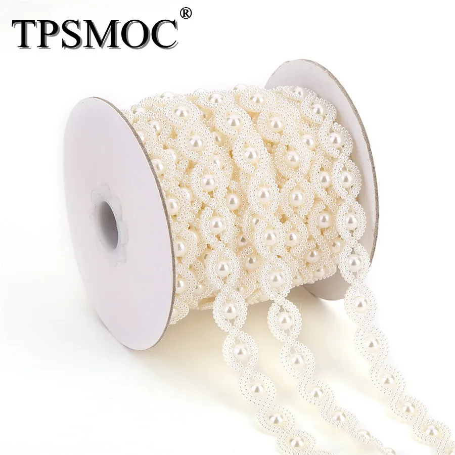 TPSMOC Free Shipping 10yards Trimming Cup Chain Pearls Beads Chain Garland Flowers Wedding Decoration For Jewelry Findings
TPSMOC Free Shipping 10yards Trimming Cup Chain Pearls Beads Chain Garland Flowers Wedding Decoration For Jewelry Findings