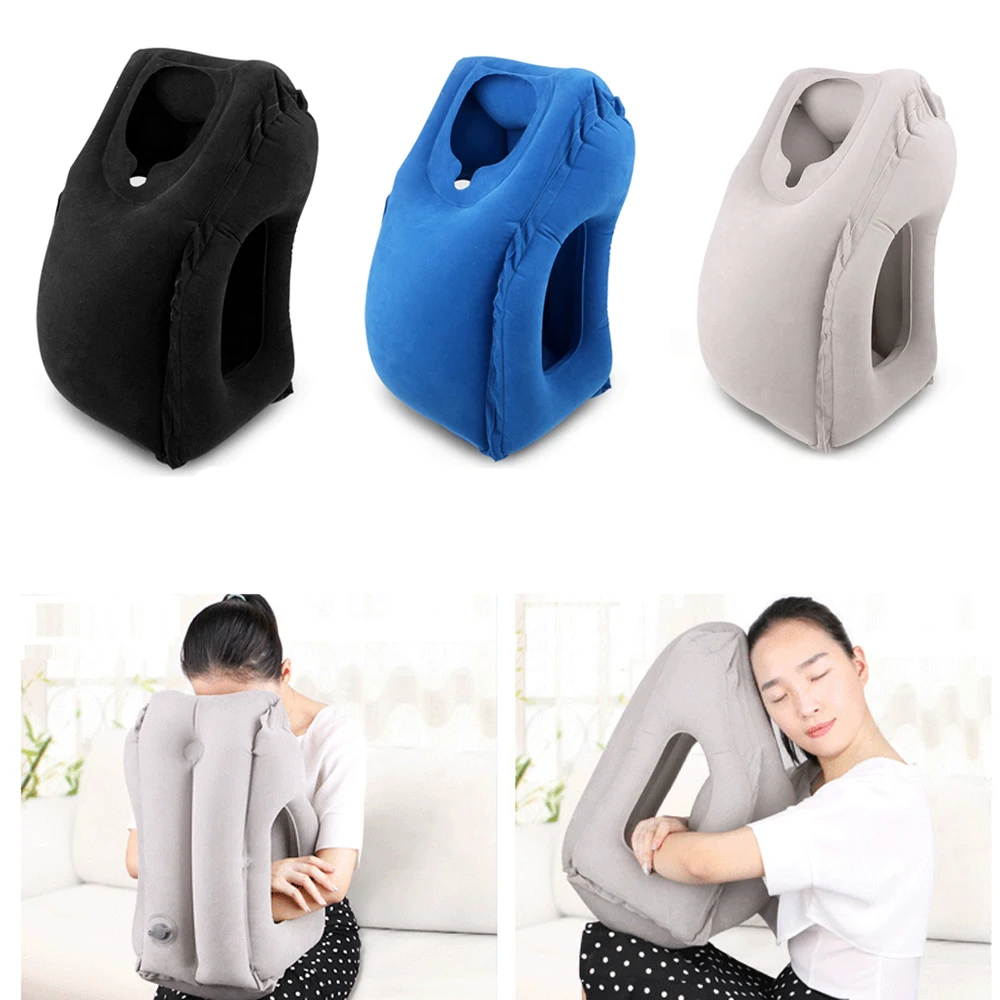 Inflatable Travel Pillow Portable Air Soft Cushion Head Neck Rest Pillow Airplane Fully Support Fast Inflating Nap Sleep Pillow
Inflatable Travel Pillow Portable Air Soft Cushion Head Neck Rest Pillow Airplane Fully Support Fast Inflating Nap Sleep Pillow