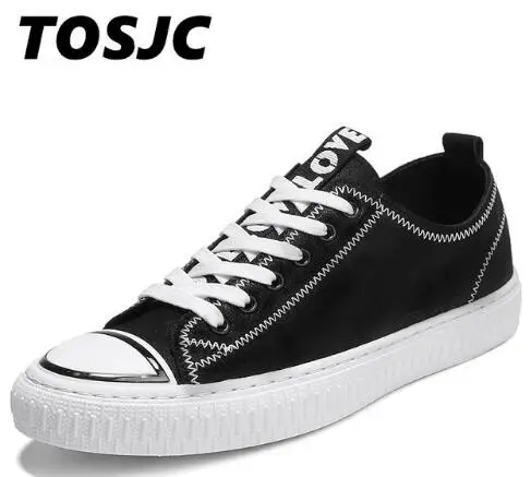 

Tosjc 2018 Spring Summer High Quality Low Top Pu Boat Shoes Bre8athable Bottomed Single Classic Men Vulacanize Shoes Men002