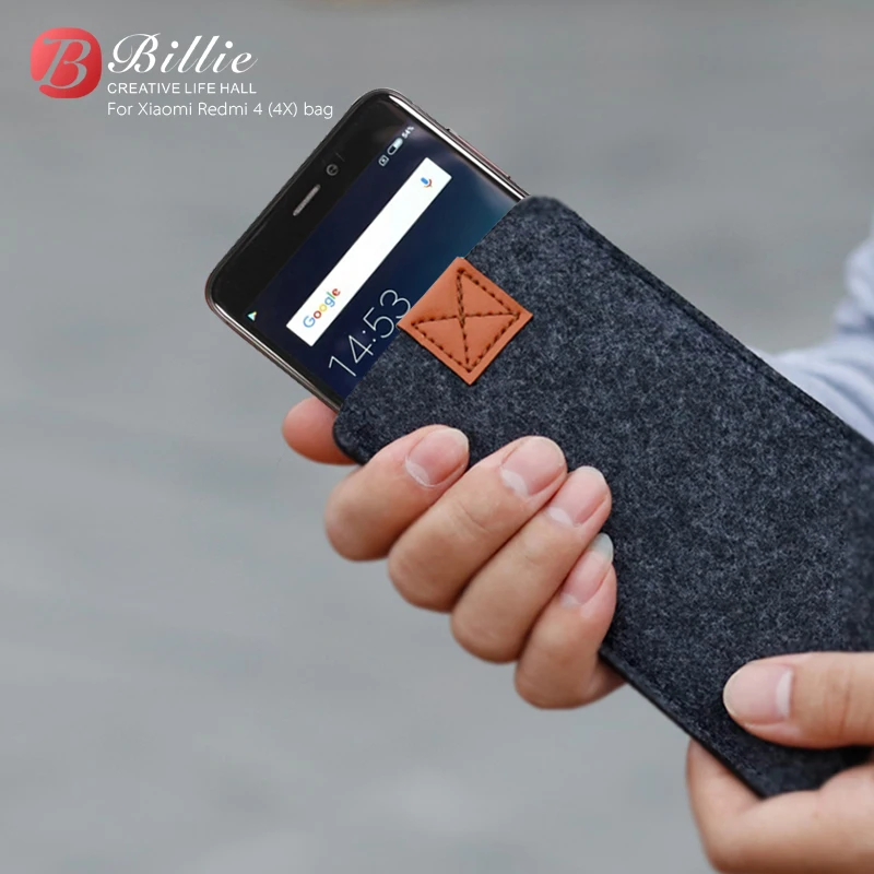 Billie High Quality Woolen Felt Phone Cases For xiaomi mi 5s plus cover Mobile Phone Handmade bags For xiaomi redmi 4x Case
Billie High Quality Woolen Felt Phone Cases For xiaomi mi 5s plus cover Mobile Phone Handmade bags For xiaomi redmi 4x Case