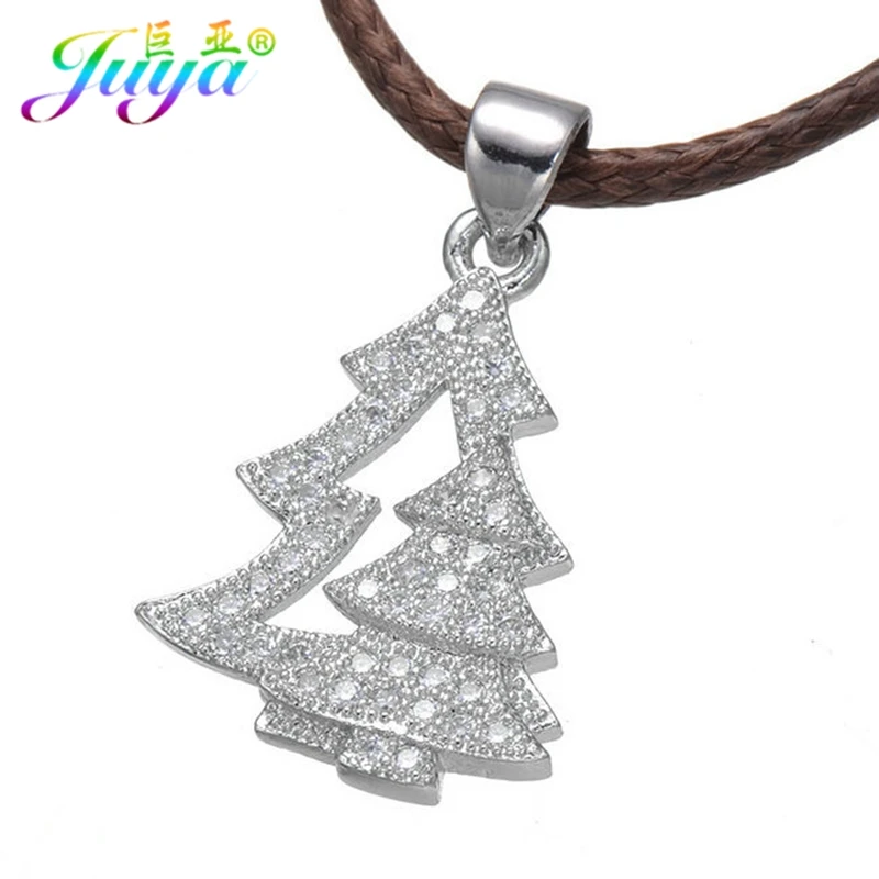Juya New Design Micro Pave Zircon Christmas Tree Pendant Suspension With Leather Cords Women Fashion Christmas Gift Necklace
Juya New Design Micro Pave Zircon Christmas Tree Pendant Suspension With Leather Cords Women Fashion Christmas Gift Necklace