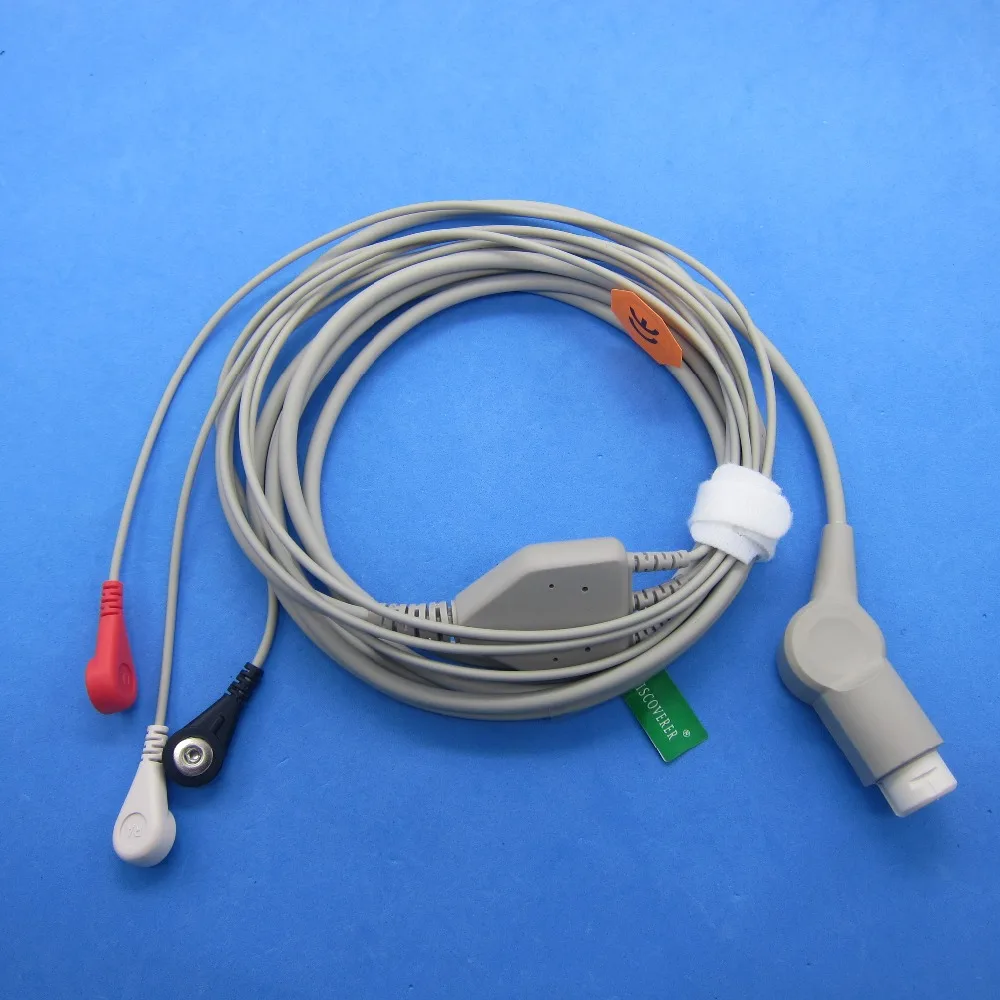 ecg cable with 3leads snap and 12pin connector for HP patient monitor M3715A,M3714A
ecg cable with 3leads snap and 12pin connector for HP patient monitor M3715A,M3714A