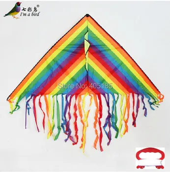 Free Shipping Outdoor Fun Sports1.25m Triangle Multi-tailed Kite With Flying Tools /Handle With 30m Line
Free Shipping Outdoor Fun Sports1.25m Triangle Multi-tailed Kite With Flying Tools /Handle With 30m Line
