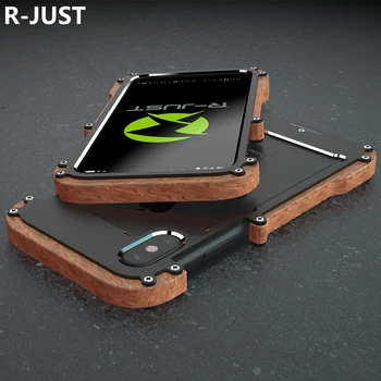 R-JUST For Apple iPhone X Cover Case Luxury Hard Aluminum Alloy Wood Protective Armor Phone Case for iPhone 10 Back Cover Funda
R-JUST For Apple iPhone X Cover Case Luxury Hard Aluminum Alloy Wood Protective Armor Phone Case for iPhone 10 Back Cover Funda