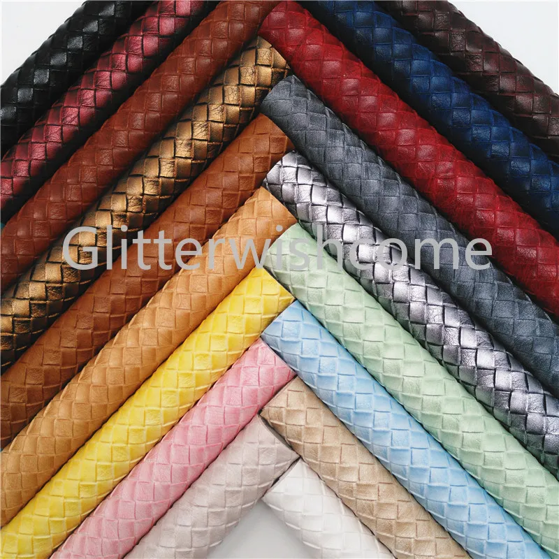 Glitterwishcome 21X29CM A4 Size Weaving Faux Leather Fabric, Synthetic Leather Fabric Sheets, Embossed Leather for Bows, GM446A
Glitterwishcome 21X29CM A4 Size Weaving Faux Leather Fabric, Synthetic Leather Fabric Sheets, Embossed Leather for Bows, GM446A