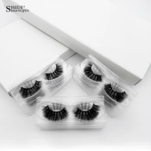 ขายส่ง 50 คู่ขนตาธรรมชาติยาว 3D Mink Lashes ขนตาปลอมแต่งหน้าขนตาปลอมขนตา maquiagem(China)