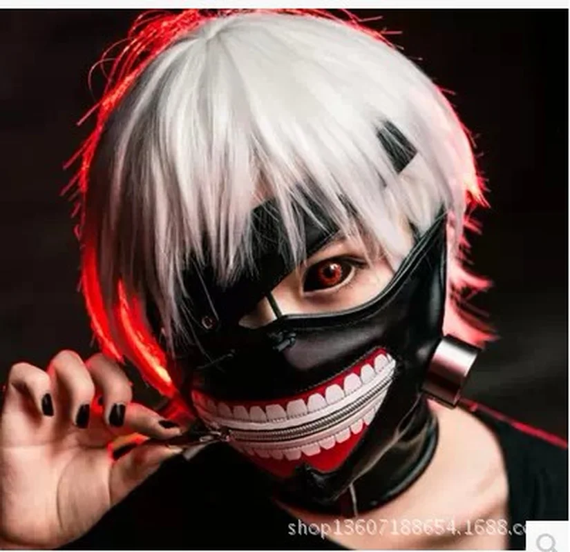 Tokyo Ghoul Mask Jin Muyan Mask Props Mask PU Halloween Decoration Party Mask Cartoon CharacterPAM09
Tokyo Ghoul Mask Jin Muyan Mask Props Mask PU Halloween Decoration Party Mask Cartoon CharacterPAM09