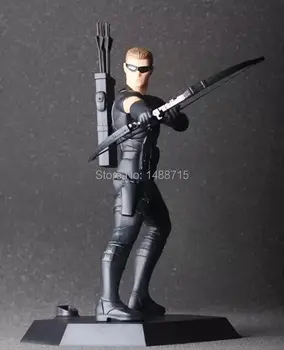 Hot Sale Classic Super Hero Hawkeye Clinton Francis Barton Bow Arrow Battle 22CM Figure Toys
Hot Sale Classic Super Hero Hawkeye Clinton Francis Barton Bow Arrow Battle 22CM Figure Toys