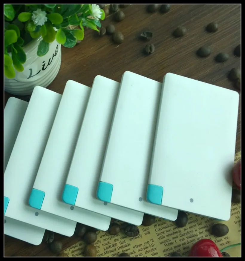 Card Shape Super Mini Portable Charger Slim Body Power bank 2500mAh powerbank polymer portable external Powerbank for phone pad
Card Shape Super Mini Portable Charger Slim Body Power bank 2500mAh powerbank polymer portable external Powerbank for phone pad