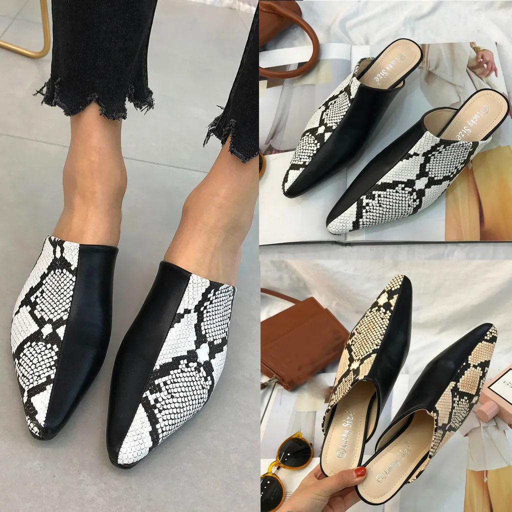 Sexy Women Snake Skin Pattern Pointed Toe Shoes Platform Sandals Flats Slippers boots women with heel #G8
Sexy Women Snake Skin Pattern Pointed Toe Shoes Platform Sandals Flats Slippers boots women with heel #G8