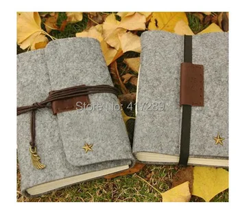 Felt Notebook Vintage Diary BookCreative Gift Travel Journal High Quality come with a same color pencil bag Can Help Mark Words
Felt Notebook Vintage Diary BookCreative Gift Travel Journal High Quality come with a same color pencil bag Can Help Mark Words