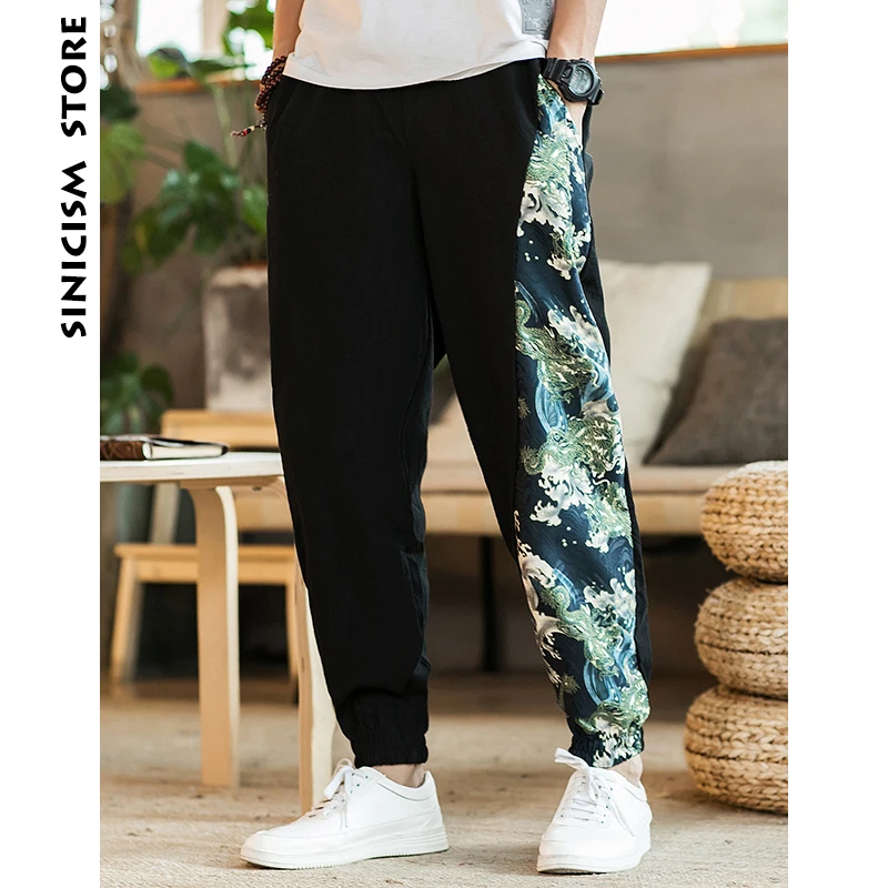 Sinicism Store 2020 Man Cotton Linen Pants Mens Summer Ethnic Style Print Patchwork Pants Male Casual Jogger Trousers
Sinicism Store 2020 Man Cotton Linen Pants Mens Summer Ethnic Style Print Patchwork Pants Male Casual Jogger Trousers