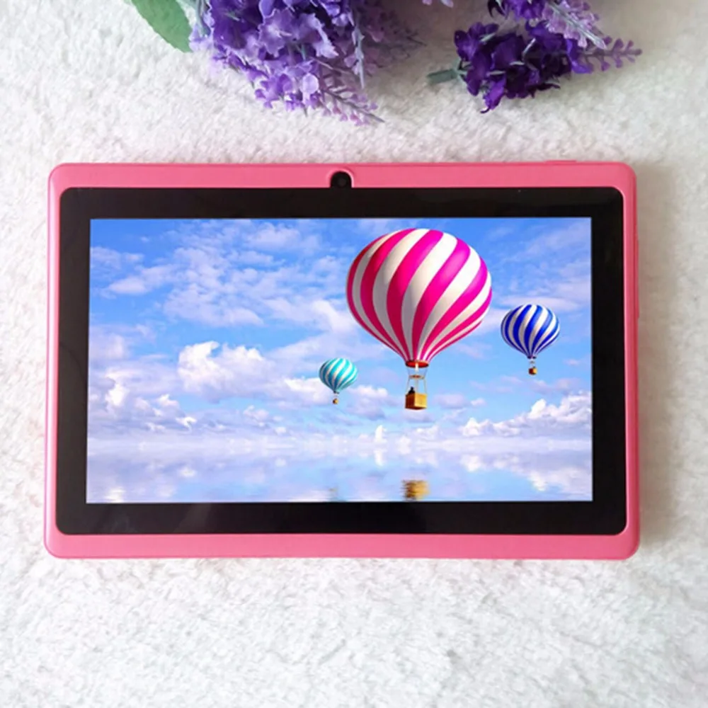 

7 inch Kids Tablet PC Q88 4GB Google Android 4.2 DUAL CORE Tablet PC A33 Capacitive Screen Camera MID Wifi