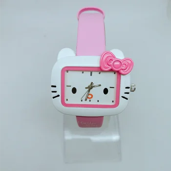 Selling cute KT cat fashion women's watch children's cartoon Hello Kitty watch quartz leather watchband girls watch
Selling cute KT cat fashion women's watch children's cartoon Hello Kitty watch quartz leather watchband girls watch