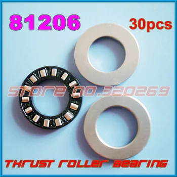 30pcs 30*52*16mm Cylindrical Roller Thrust Bearing assembly 81206 K81206TN GS81206 seat ring WS81206 Shaft housing Washer
30pcs 30*52*16mm Cylindrical Roller Thrust Bearing assembly 81206 K81206TN GS81206 seat ring WS81206 Shaft housing Washer