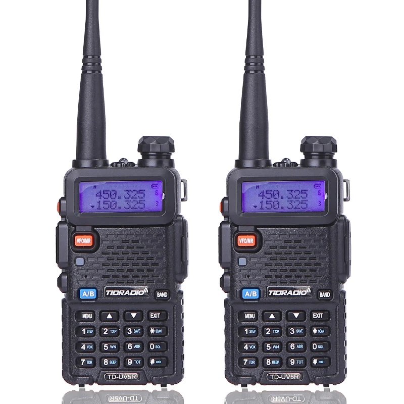 2pcs TIDRADIO TD-UV5R Walkie Talkie Professional Two Way Radio UHF/VHF Radio Transceiver UV 5R CB Radio Station
2pcs TIDRADIO TD-UV5R Walkie Talkie Professional Two Way Radio UHF/VHF Radio Transceiver UV 5R CB Radio Station