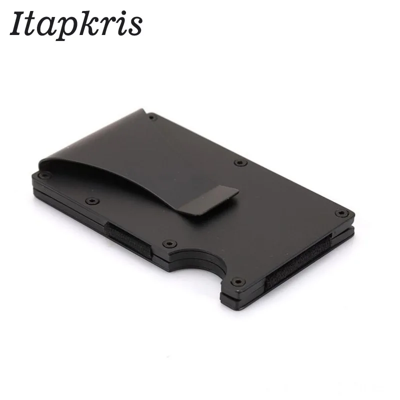 Itapkris Men Credit Card Holder Portable Aluminum Alloy Travel Cash Cardholder Rfid Wallet Protection Blocking Case
Itapkris Men Credit Card Holder Portable Aluminum Alloy Travel Cash Cardholder Rfid Wallet Protection Blocking Case