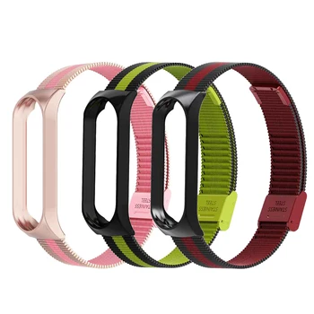 Correa Pulsera Mi Band 3 Strap Metal for Xiaomi Miband Mi3 Band Fitness Bracelet Smart Sports Watch Wrist Wriststrap Accessories
Correa Pulsera Mi Band 3 Strap Metal for Xiaomi Miband Mi3 Band Fitness Bracelet Smart Sports Watch Wrist Wriststrap Accessories