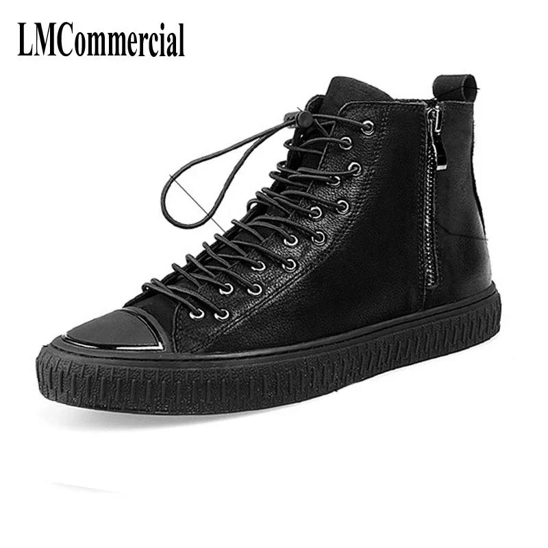 European station, spring and autumn men high shoes, Riding boots, men's boots, black zipper United States, leather shoes
European station, spring and autumn men high shoes, Riding boots, men's boots, black zipper United States, leather shoes