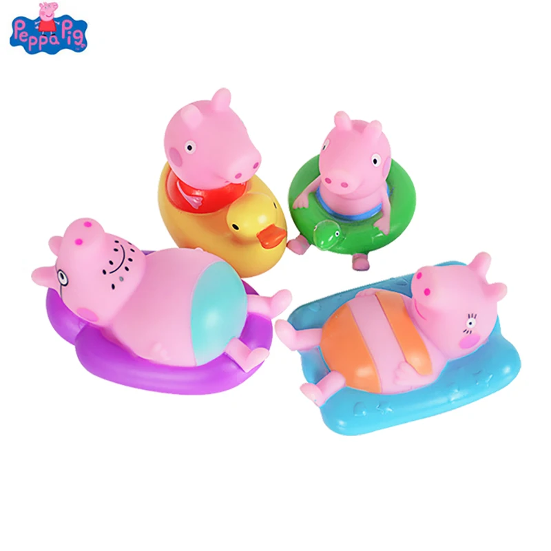 1pcs Peppa Pig Action Figure George Dad Mom Family Baby Bathing Water Bath Toy set Figure Toys Original Pelucia Anime Toys Kids
1pcs Peppa Pig Action Figure George Dad Mom Family Baby Bathing Water Bath Toy set Figure Toys Original Pelucia Anime Toys Kids