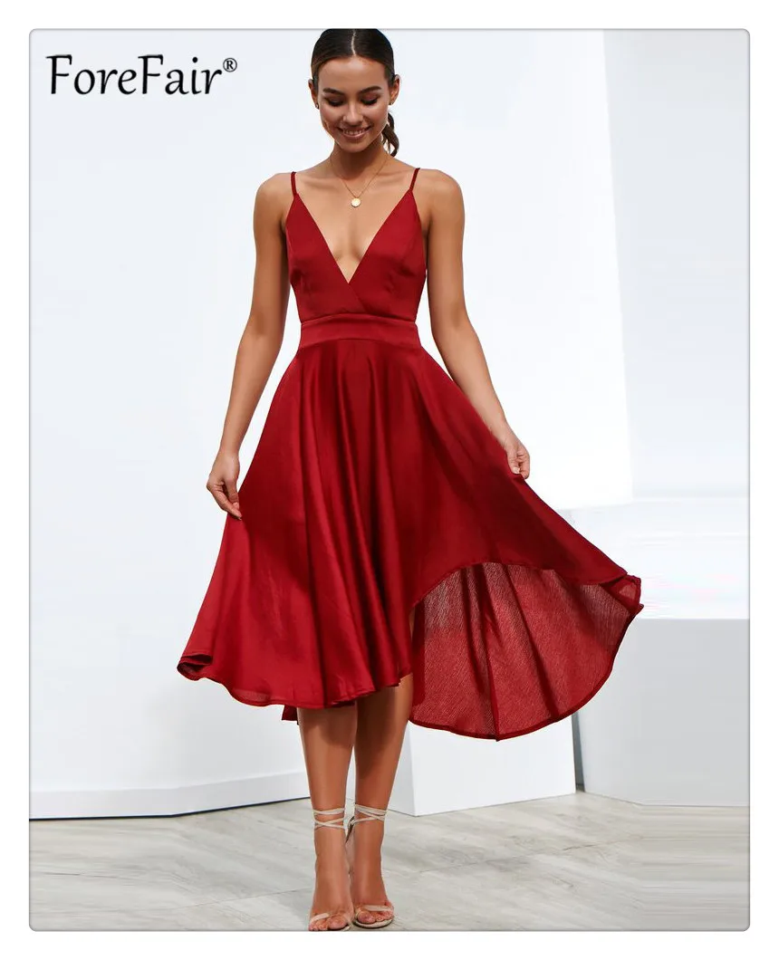 dress summer 2019 women strap a line midi dresses (5)_