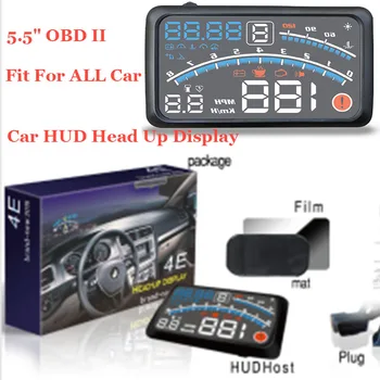 Good Quality Auto head up display 5.5" Car OBD2 II EUOBD Car HUD Head Up Display lamp for toyota nissan porsche peugeot SAAB
Good Quality Auto head up display 5.5" Car OBD2 II EUOBD Car HUD Head Up Display lamp for toyota nissan porsche peugeot SAAB