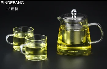 PINDEFANG Hand-blown Heat Resistance Borosilicate Glass Teapot with Classic Infuser and Cups Set 480ml~1500ml Teaware Giftset
PINDEFANG Hand-blown Heat Resistance Borosilicate Glass Teapot with Classic Infuser and Cups Set 480ml~1500ml Teaware Giftset