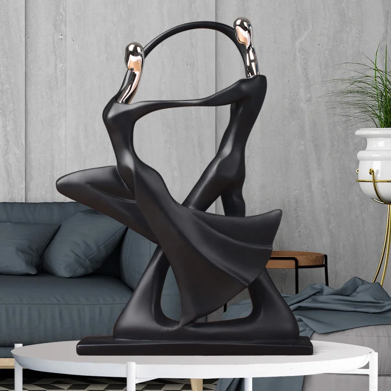 Modern black creative resin Dancer people statue wedding gifts home decor crafts room decoration objects girls lady figurines
Modern black creative resin Dancer people statue wedding gifts home decor crafts room decoration objects girls lady figurines